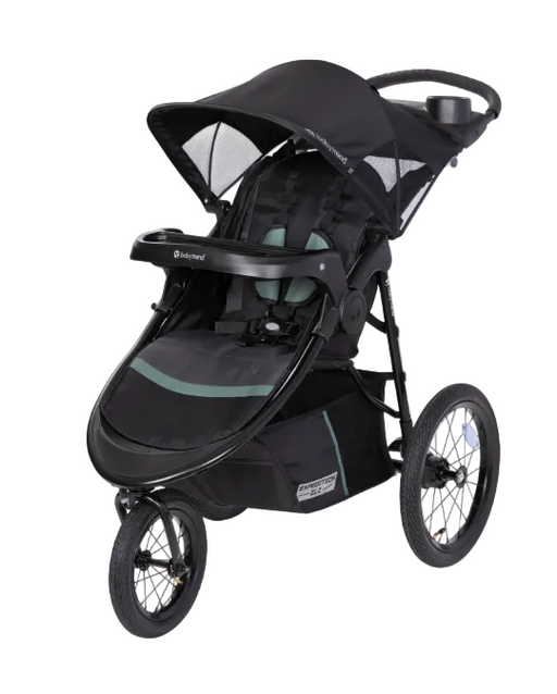 Shop Baby Trend Expedition DLX Jogging Stroller, 2024, Dash Sage at GoodBuy Gear