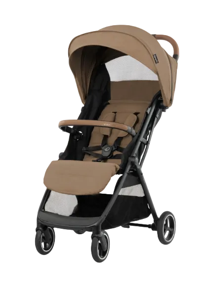 Evenflo Otto+ Travel System Stroller, Caramel Tan
