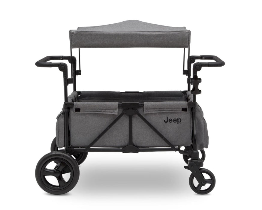 Delta Children Jeep Wrangler Stroller Wagon, 2021, Grey