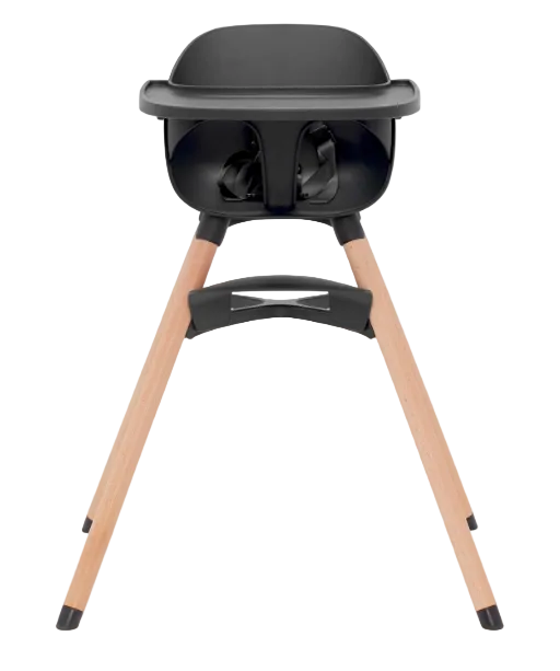 Lalo The Chair with Cushion, Licorice, Licorice, Natural