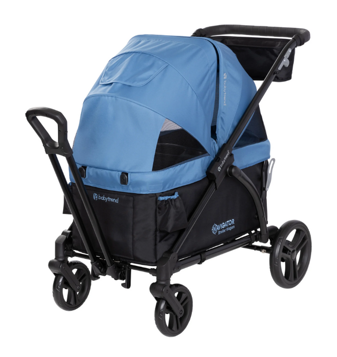 Baby Trend Navigator 2-in-1 Stroller Wagon, 2024, Dash Blue