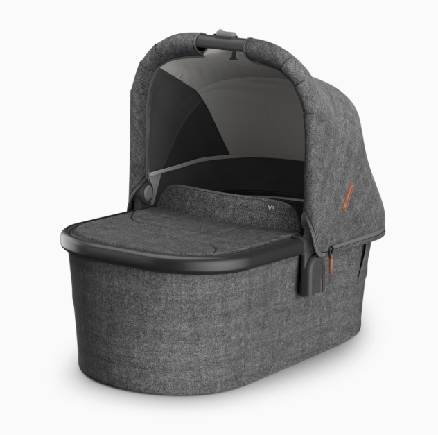 UPPAbaby V3 Bassinet, Greyson (Charcoal Mélange)