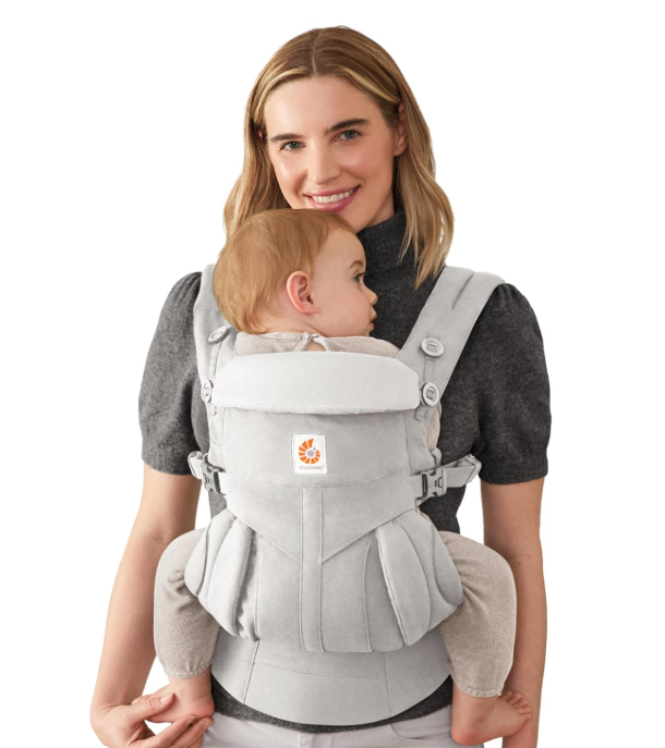 Ergobaby Omni Classic Baby Carrier, Pearl Grey, Cotton