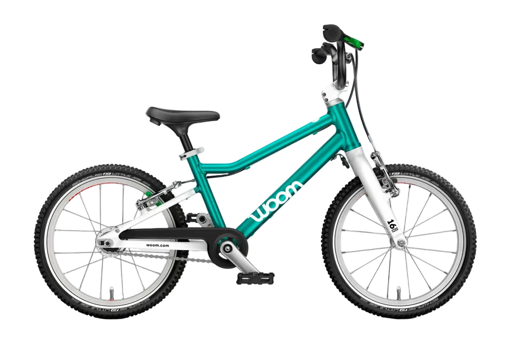 Woom GO 3 Bike "16, AUTOMAGIC, Metallic turquoise