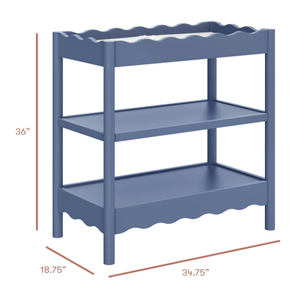 Babyletto Swell Changing Table, Cove Blue