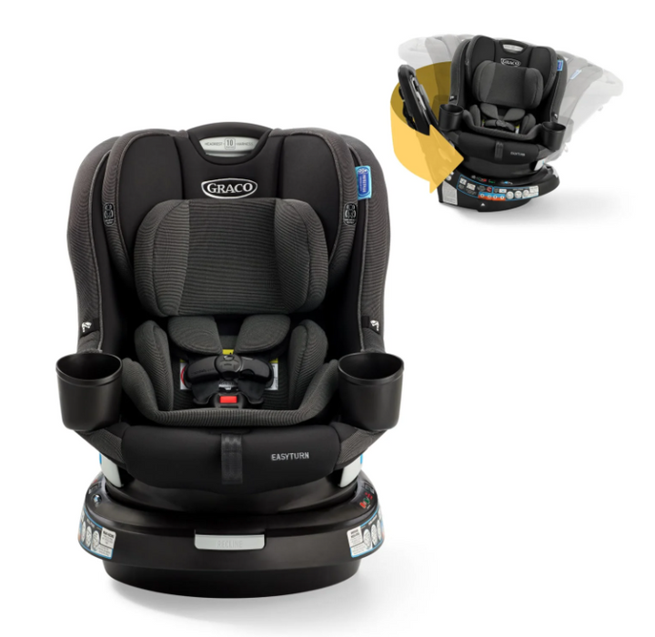 Graco EasyTurn360 2-in-1 Convertible Car Seat, 2026, Cyran
