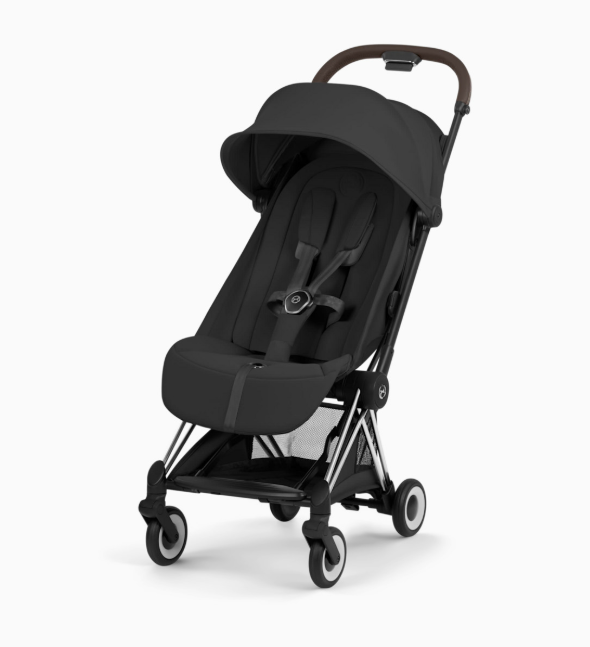 Cybex Coya Stroller, 2026, Chrome, Sepia Black