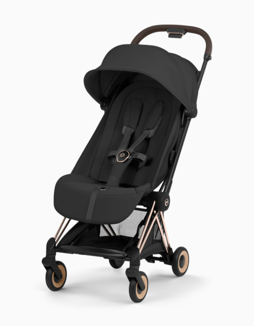 Cybex Coya Stroller, Rose Gold, Sepia Black, 2026