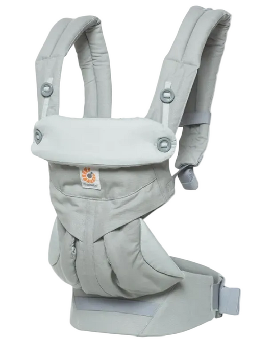 Ergobaby 360 All Positions Cotton Baby Carrier, Pearl Grey