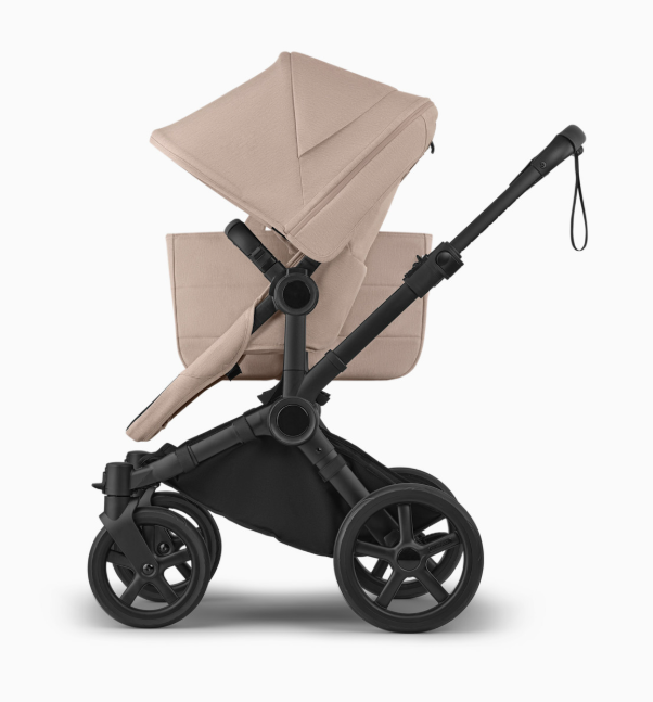 Bugaboo Donkey 6 2-in-1 Stroller, 2026, Black Frame, Desert Taupe Melange, Desert taupe melange