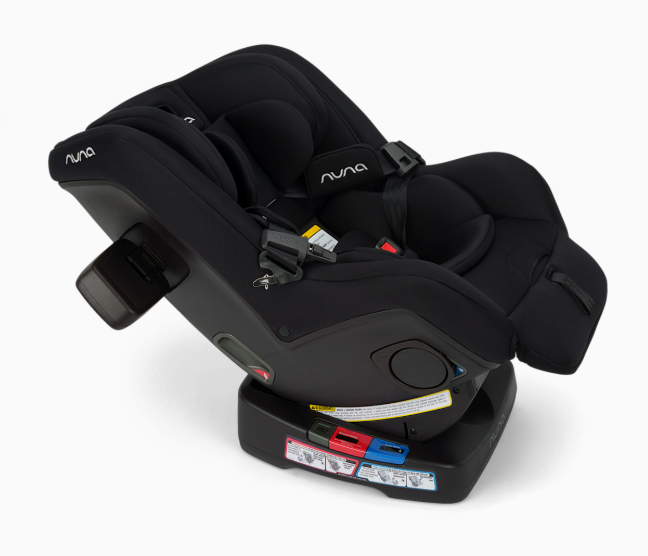 Nuna RAVA Next Convertible Car Seat, Caviar, 2026