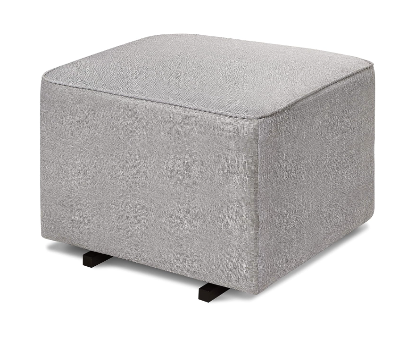 DaVinci Universal Gliding Ottoman, Misty Grey