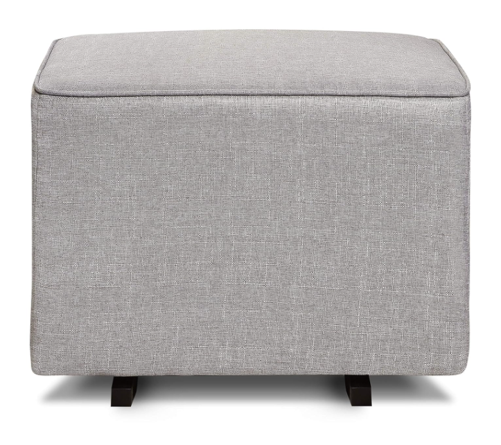 DaVinci Universal Gliding Ottoman, Misty Grey
