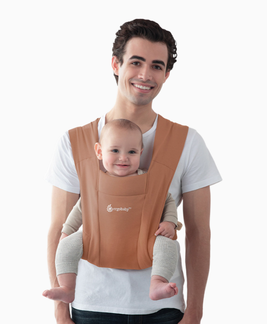 Ergobaby Embrace Baby Carrier, Canyon Clay, Knit