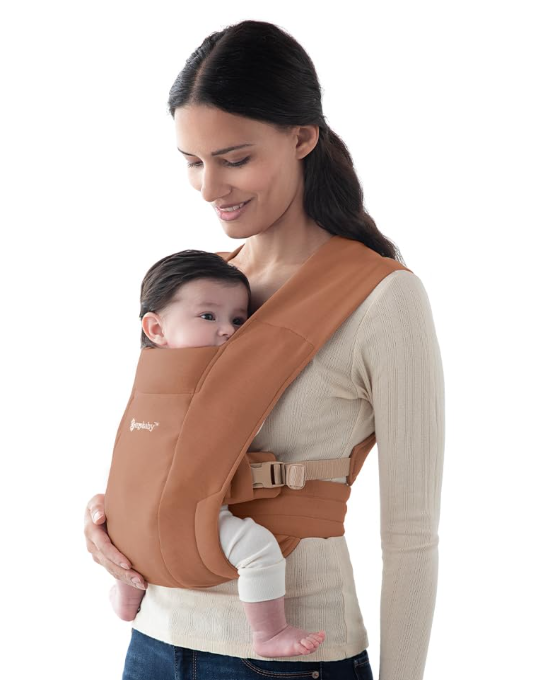 Ergobaby Embrace Baby Carrier, Canyon Clay, Knit