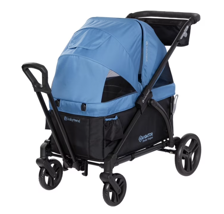 Baby Trend Navigator 2-in-1 Stroller Wagon, 2025, Dash Blue