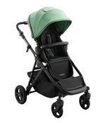 Shop Mockingbird Single to Double 3.0 Stroller, 2025, Charcoal with Black Leather, Sage at GoodBuy Gear
