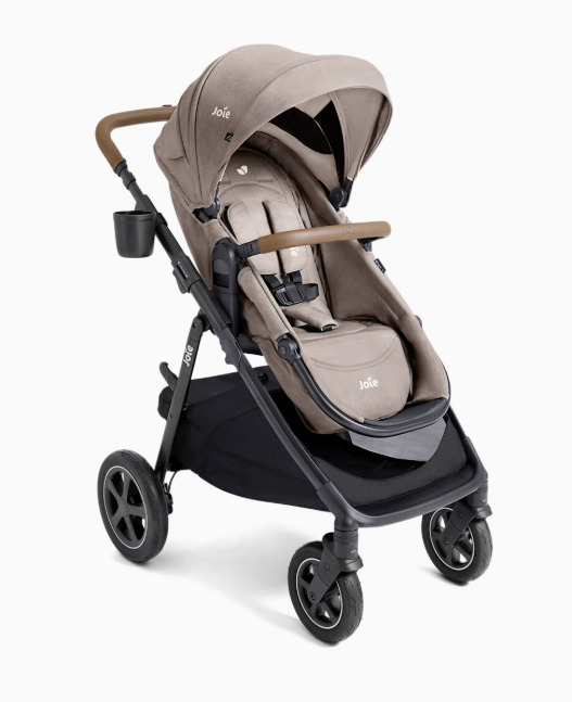 Joie Ginger DLX 4-in-1 All-Terrain Pramette Stroller, 2026, Mocha