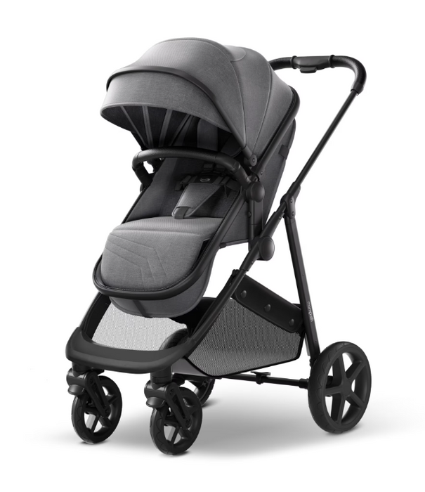 Mompush Wiz Stroller, 2026, Grey