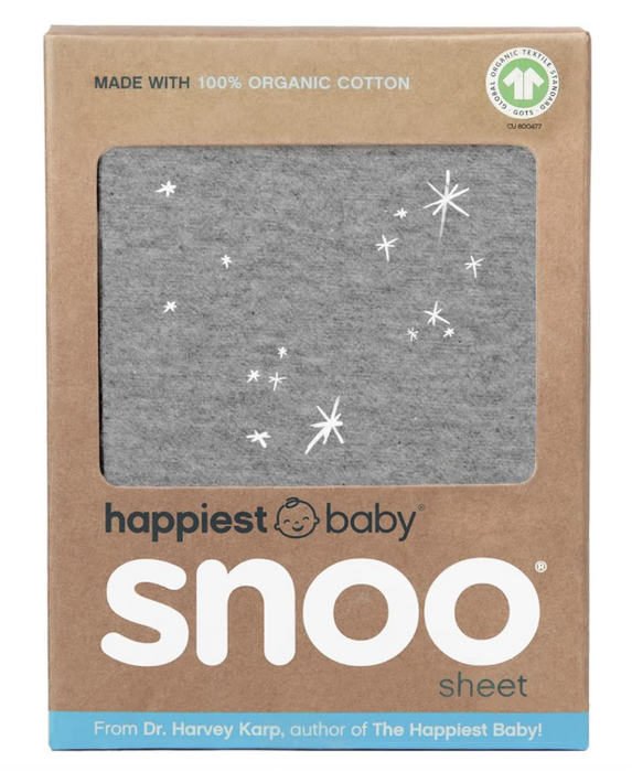 Happiest Baby SNOO Fitted Sheet, Graphite Galaxy