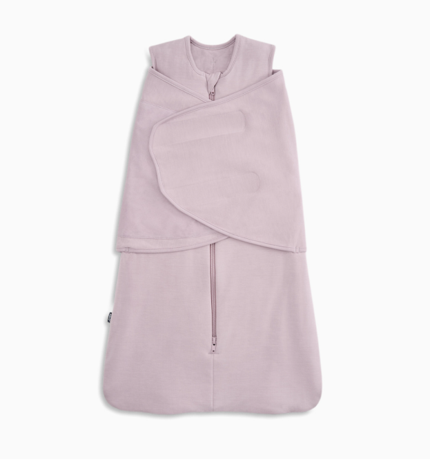 Halo SuperSoft SleepSack Swaddle, Mauve, Newborn