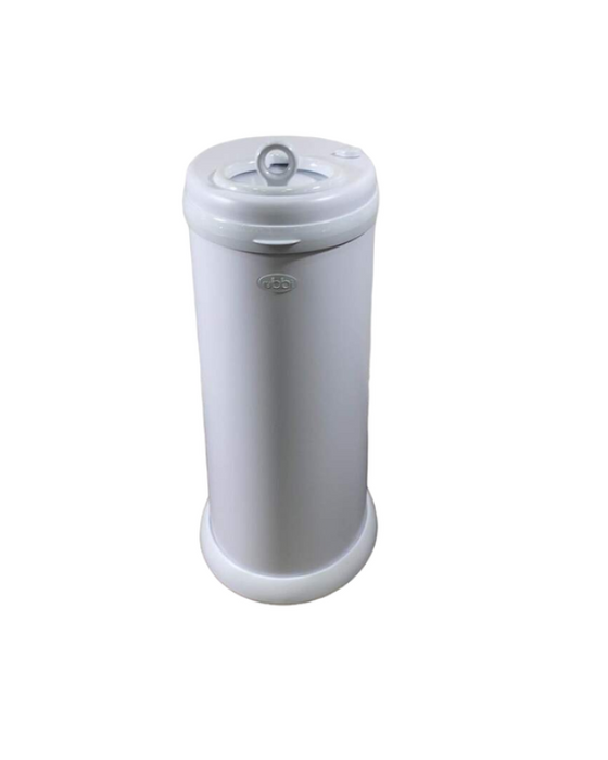 Ubbi Diaper Pail Value Gift Set, Matte White, Without Tote Bag