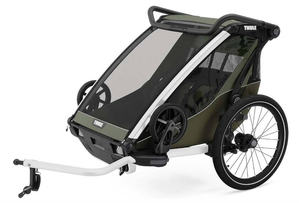 Thule Chariot Lite Bike Trailer Stroller 2 Seat, 2026, Vintage Green