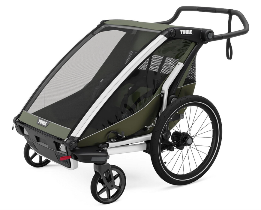 Thule Chariot Lite Bike Trailer Stroller 2 Seat, 2026, Vintage Green