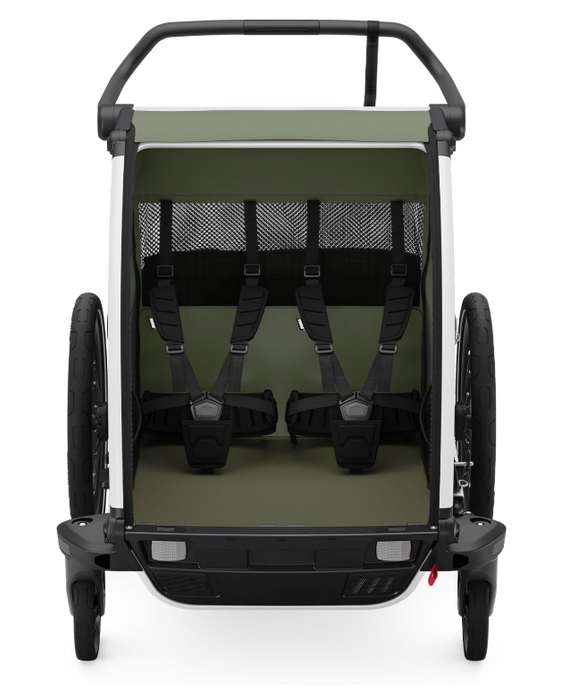 Thule Chariot Lite Bike Trailer Stroller 2 Seat, 2026, Vintage Green
