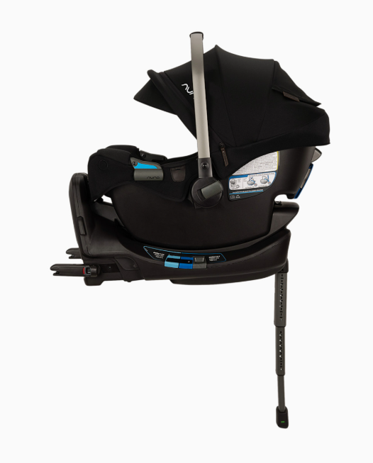 Nuna PIPA rx Infant Car Seat with RELX Base, 2026, Caviar-Chocolate