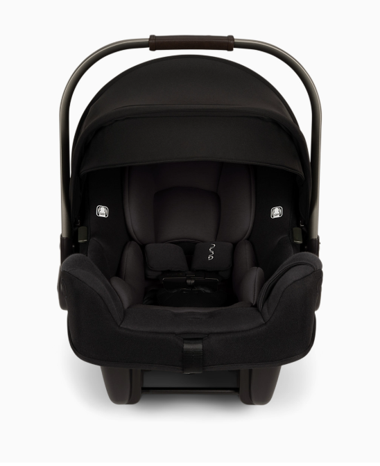 Nuna PIPA rx Infant Car Seat with RELX Base, 2026, Caviar-Chocolate