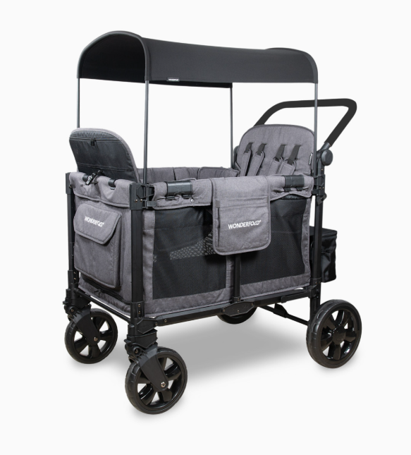 Wonderfold W4 Elite Pro Stroller Wagon, 2026, Charcoal Gray
