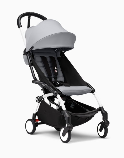 Stokke YOYO3 Complete Stroller, 2025, Stone, White