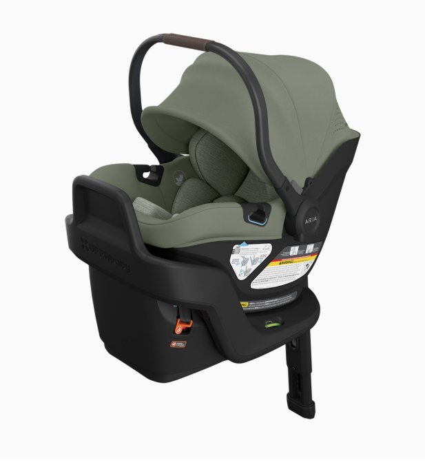 UPPAbaby Aria V2 Infant Car Seat, 2026, Evelyn (Meadow Green)