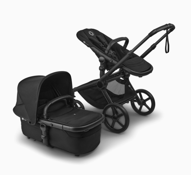 Bugaboo Fox 5 Renew 2-in-1 Stroller, 2025, Black Frame, Heritage Black