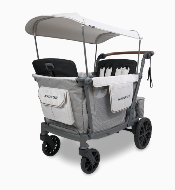 Shop Wonderfold L Stroller Wagon, Gray, 4 Seater at GoodBuy Gear
