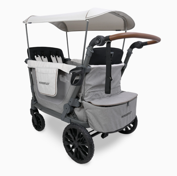 Shop Wonderfold L Stroller Wagon, Gray, 4 Seater at GoodBuy Gear