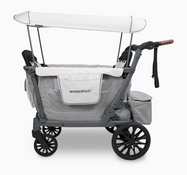 Shop Wonderfold L Stroller Wagon, Gray, 4 Seater at GoodBuy Gear
