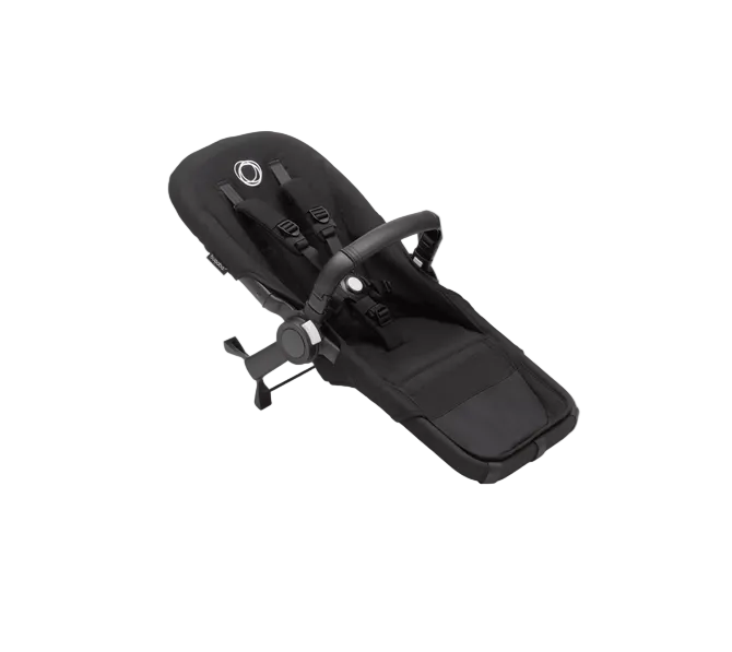 Bugaboo Donkey 5 Duo Extension Set, Black, Midnight Black, None, 2025, without Canopy