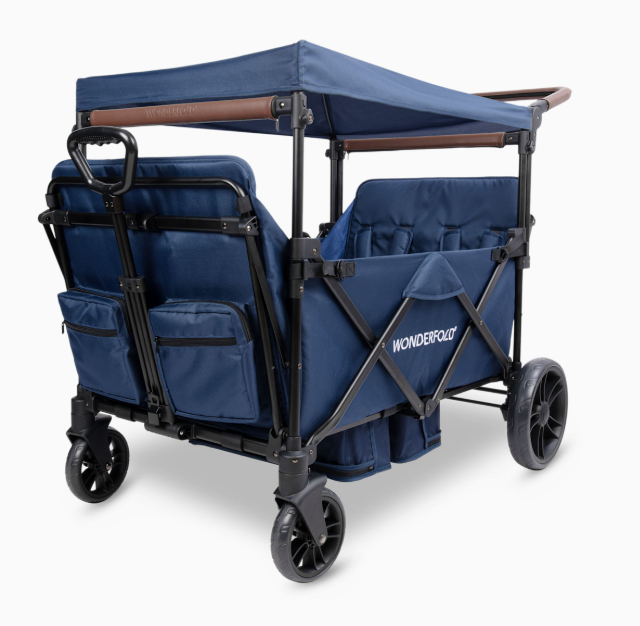 Wonderfold X4R Stroller Wagon, Navy, 2025