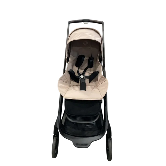 Bugaboo Dragonfly Stroller, 2025, Black, Desert Taupe, Desert Taupe