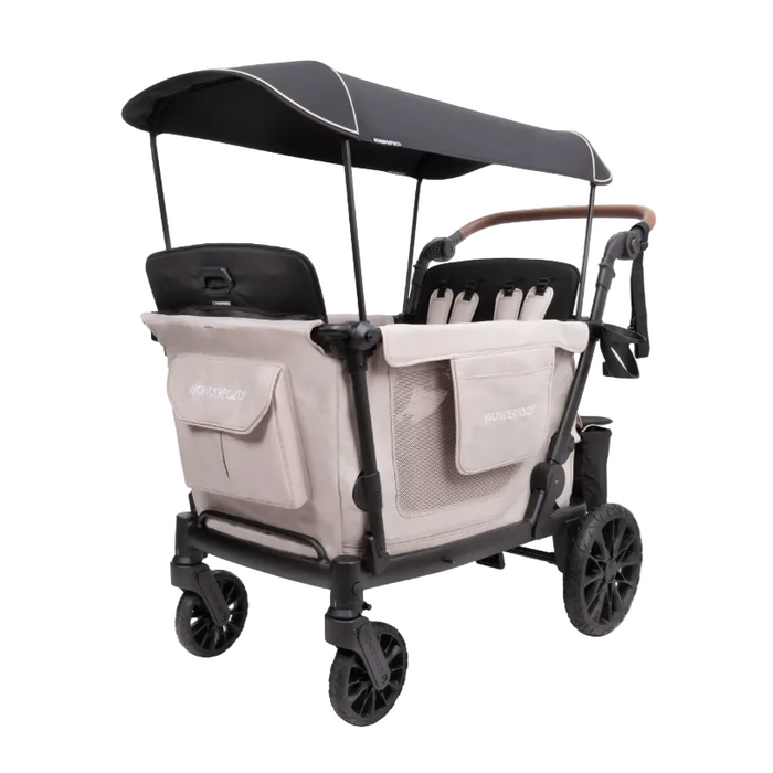 Wonderfold L Stroller Wagon, 4 Seater, Oatmeal