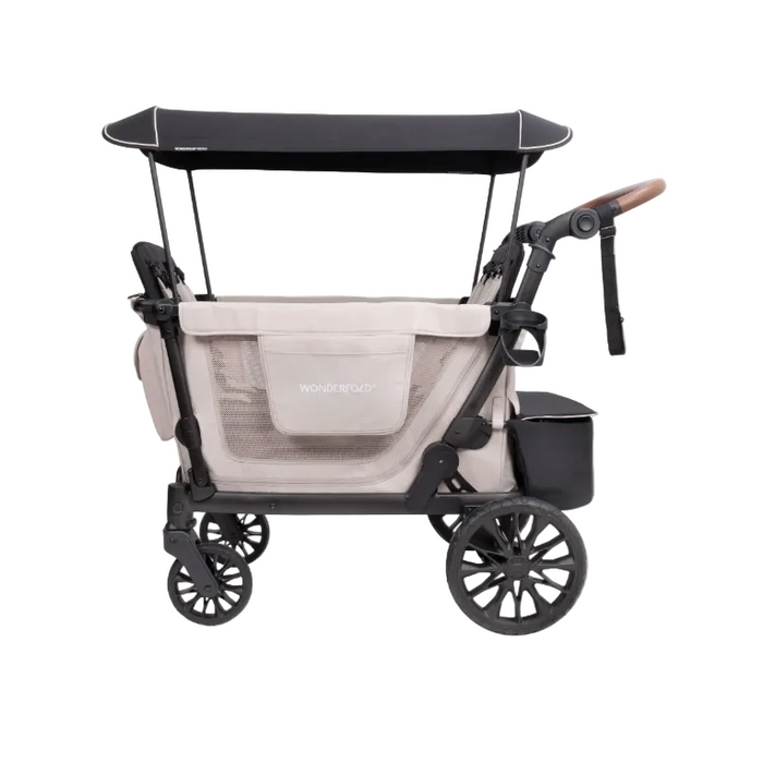 Wonderfold L Stroller Wagon, 4 Seater, Oatmeal