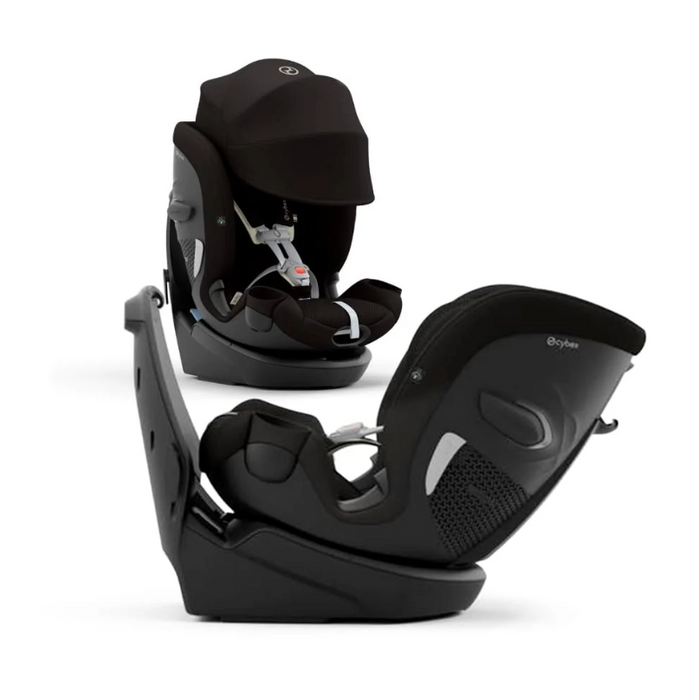 Cybex Callisto G 360 Rotating All-in-One Car Seat, 2025, Moon Black