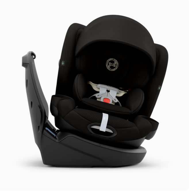 Cybex Callisto G 360 Rotating All-in-One Car Seat, 2025, Moon Black
