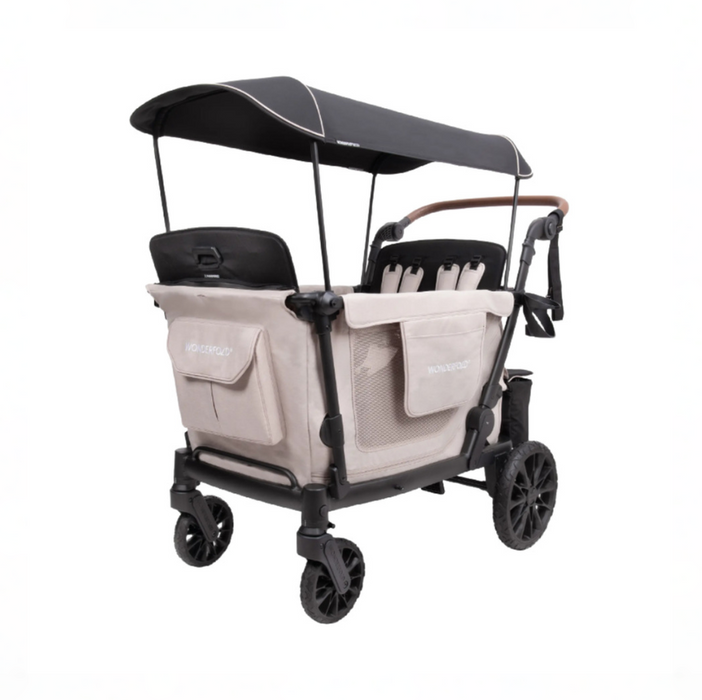 Wonderfold L Stroller Wagon, 4 Seater, Oatmeal
