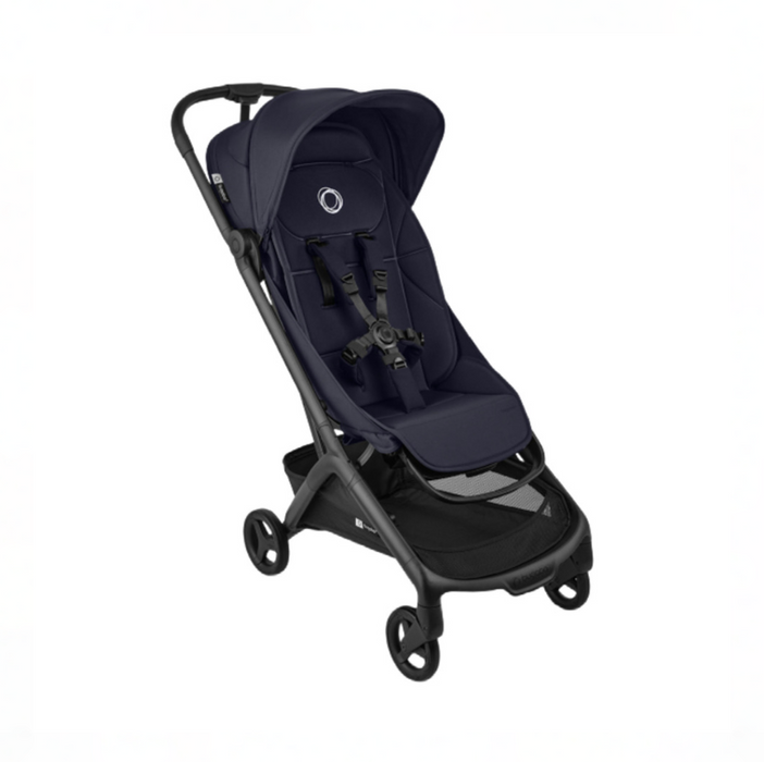 Shop Bugaboo Butterfly 2 Stroller, 2026, Black, Deep Indigo, Deep Indigo at GoodBuy Gear