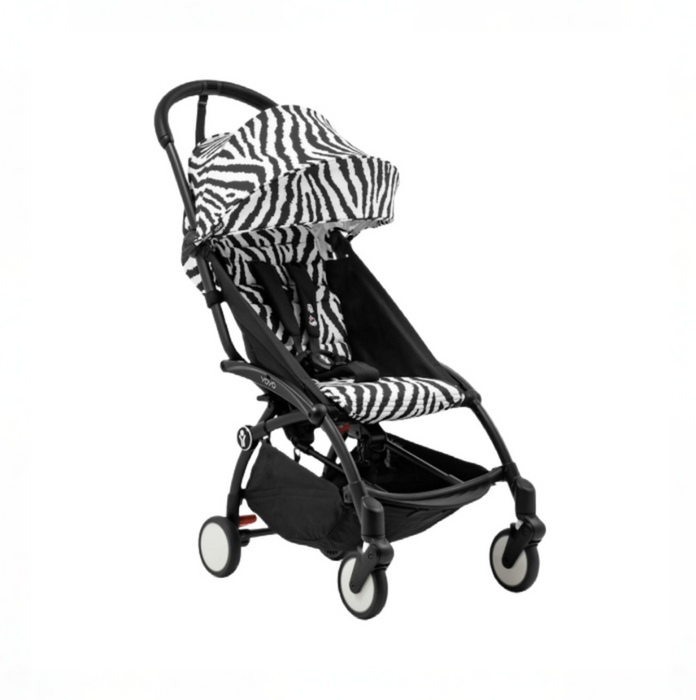 Shop Stokke YOYO3 Complete Stroller, 2024, Black, Zebra at GoodBuy Gear