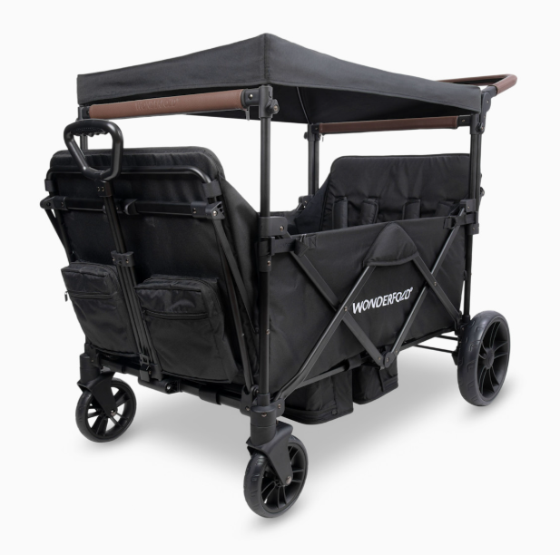 Wonderfold X4R Stroller Wagon, Black, unknown