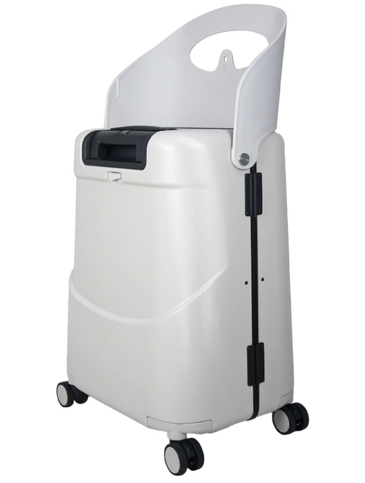 MiaMily Carry On Original Ride-on Suitcase, Misty Grey